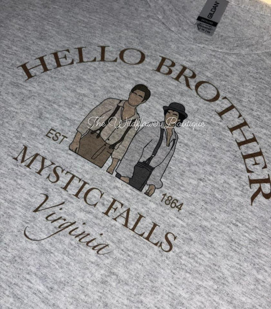 Hello Brother. The Vampire Diaries Tee