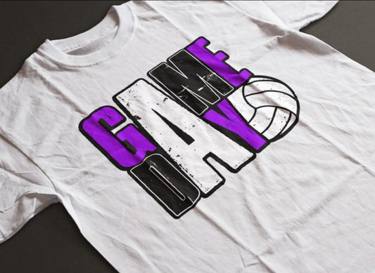 Volleyball Game Day Tee